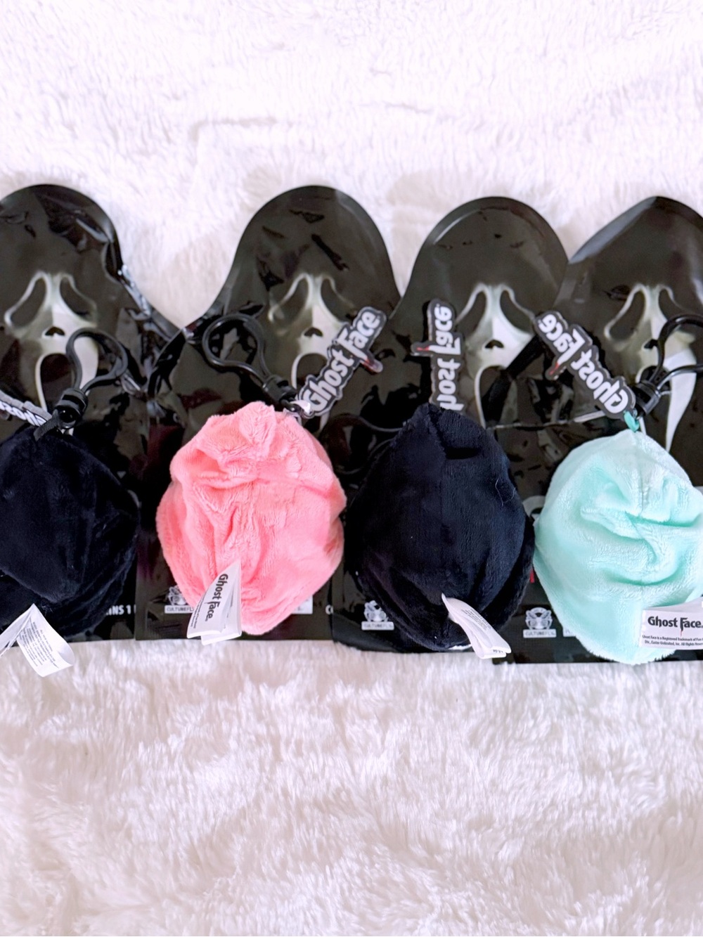 Ghost Face Mystery Plush Bag Clip Bundle - Picture 2 of 6